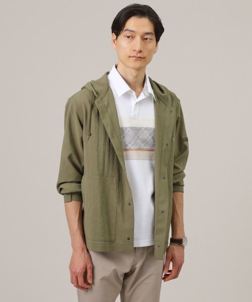 TAKEO KIKUCHI(タケオキクチ)/ファブリックパネル切替 ポロシャツ/img29