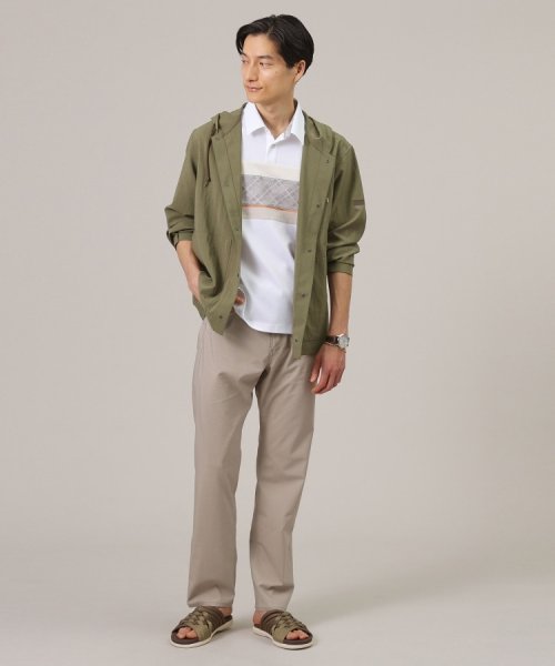 TAKEO KIKUCHI(タケオキクチ)/ファブリックパネル切替 ポロシャツ/img30