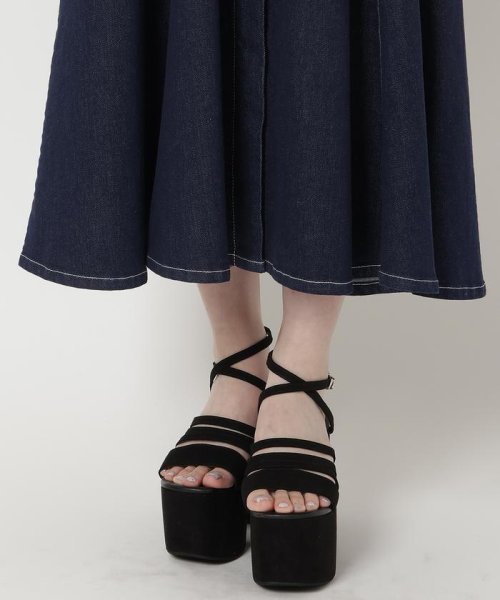 デニムボレロ×キャミワンピースセット 