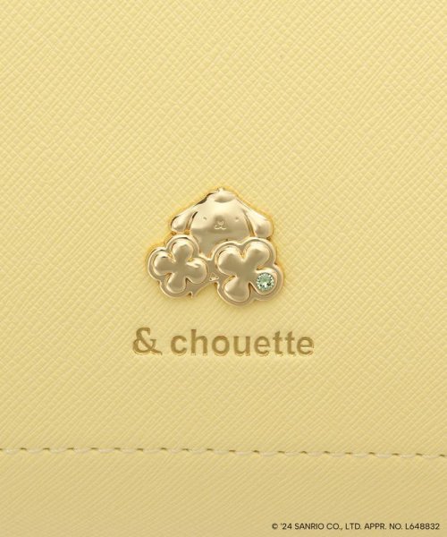 & chouette(アンドシュエット)/《推し事》「ポムポムプリン」コレクション クリアポケット付き バイカラーハンドルトート/img11