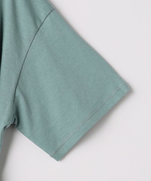 green label relaxing （Kids）(グリーンレーベルリラクシング（キッズ）)/TJ コンビポケット Tシャツ 140cm－160cm/img04