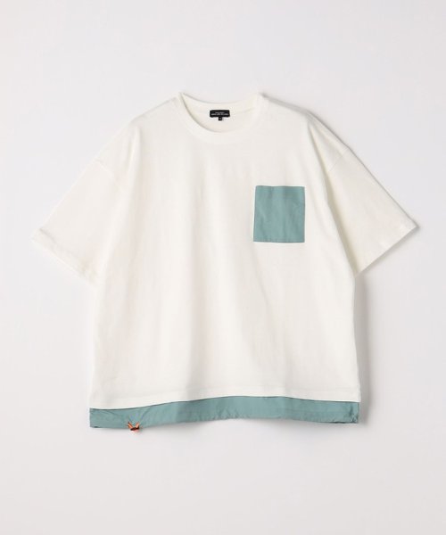 green label relaxing （Kids）(グリーンレーベルリラクシング（キッズ）)/TJ コンビポケット Tシャツ 140cm－160cm/img08