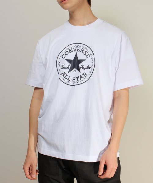 CONVERSE(コンバース)/【CONVERSE/コンバース】パッチプリント半袖Tシャツ/img01