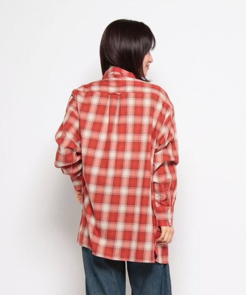 LEVI’S OUTLET(リーバイスアウトレット)/OLLIE UTILITY TUNIC EDEN PLAID FLAME SCARLET PLAID/img02