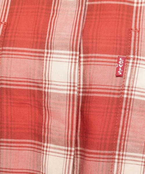 LEVI’S OUTLET(リーバイスアウトレット)/OLLIE UTILITY TUNIC EDEN PLAID FLAME SCARLET PLAID/img05