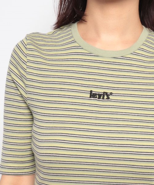 LEVI’S OUTLET(リーバイスアウトレット)/SLIM RIB TEE CROCUS NILE STRIPE/img03