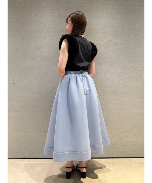 シアーラッセルボリュームスカート 予めご了承ください