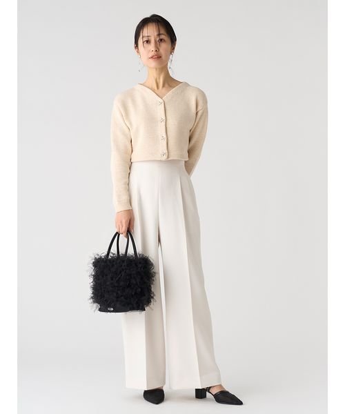 ポーチ付きチュールフリンジバッグ Z1399270039(10725円)