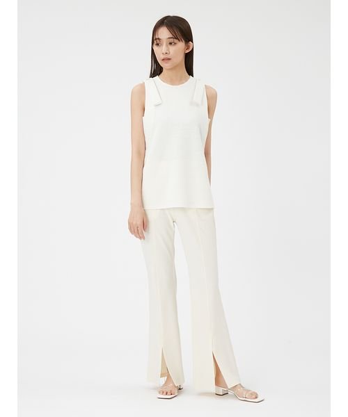 フロントスリットパンツ 予めご了承ください