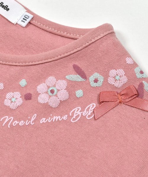 Noeil aime BeBe(ノイユ　エーム　べべ)/ティアードAラインTシャツ(80~130cm)/img09