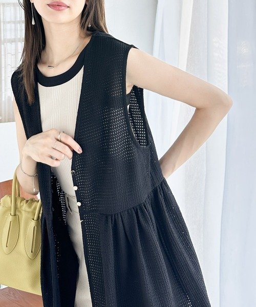 愛され大人フェミニン。前後2wayペプラムジレ 人気・おすすめ｜多用途・生活用品におすすめ 口コミ人気 即納 比較検討中の方に