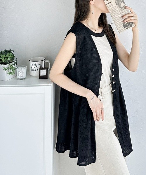 愛され大人フェミニン。前後2wayペプラムジレ 人気・おすすめ｜多用途・生活用品におすすめ 口コミ人気 即納 比較検討中の方に