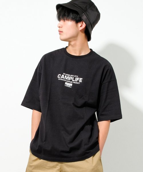 RAT EFFECT(ラット エフェクト)/CAMP LIFE BIG Tシャツ/img01