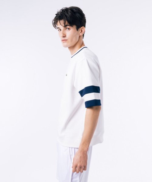 LACOSTE Mens(ラコステ　メンズ)/スリーブラインダブルフェイス鹿の子地半袖Tシャツ/img15