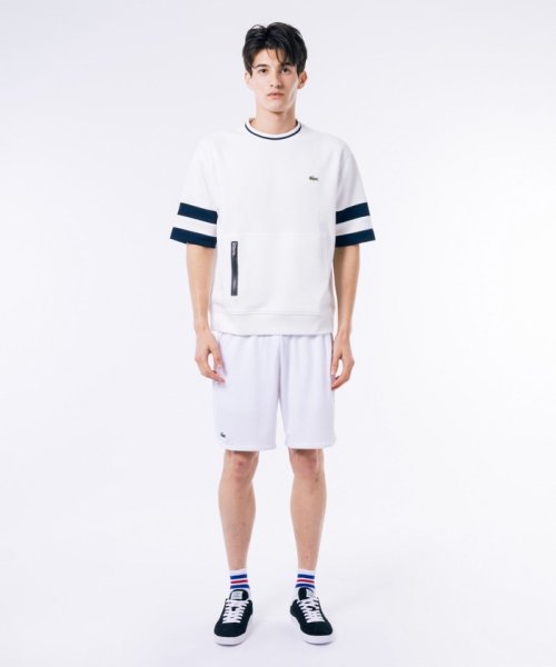 LACOSTE Mens(ラコステ　メンズ)/スリーブラインダブルフェイス鹿の子地半袖Tシャツ/img16