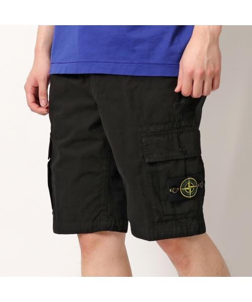 STONE ISLAND(ストーンアイランド)/STONE ISLAND パンツ 8015L11WA カーゴ ハーフパンツ/img03