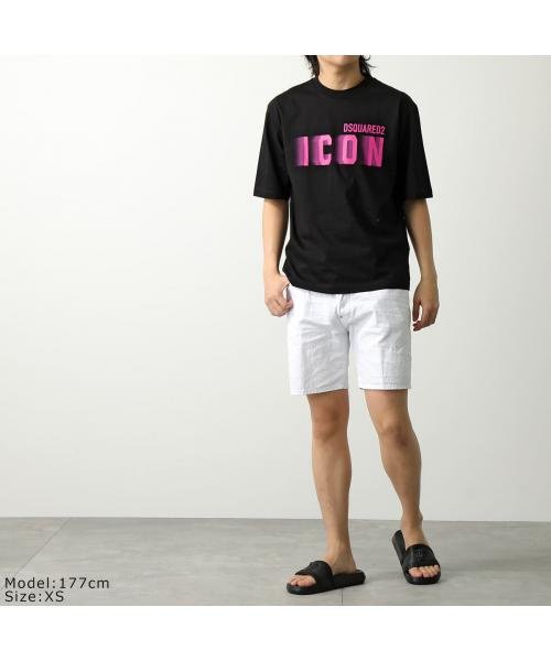 DSQUARED2(ディースクエアード)/DSQUARED2 Tシャツ ICON BLUR LOOSE FIT TEE S79GC0081 S23009/img02