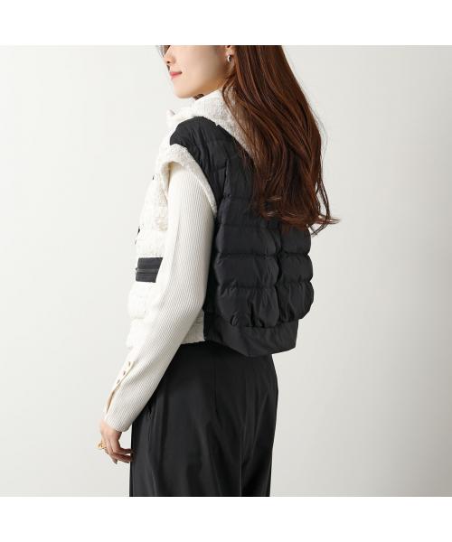 HERNO ダウンベスト PI001876D 13174 ツイード ブランド 品 通販