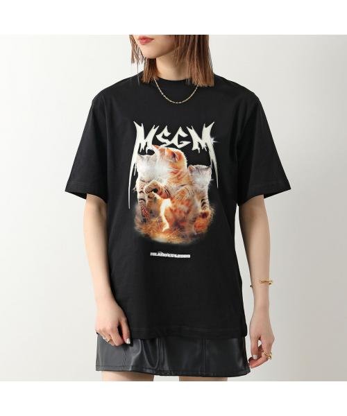 MSGM(MSGM)/MSGM Tシャツ MDM127 半袖 カットソー ロゴT/img05