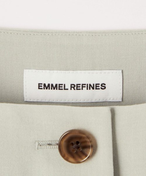 ＜EMMEL REFINES＞EM スクエアネック ベスト 人気・おすすめ｜使いやすい・旅行におすすめ 品質保証 全国発送 日本国内発送・最短翌日お届け