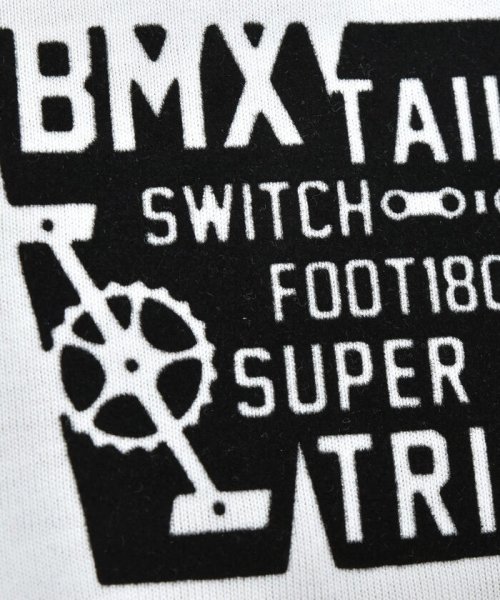 WASK(ワスク)/【接触冷感】BMXフロッキープリントバイカラー天竺Tシャツ(100~160cm)/img19
