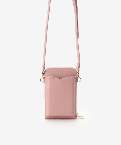 パナマ風ベルト金具スマホショルダー  D1201636038(9295円)