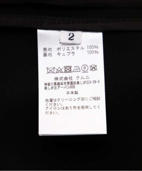 LHP(エルエイチピー)/CULLNI/クルニ/Double Satin Zip Pocket Tailored Jacket/img10