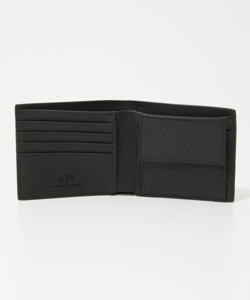 ARMANI EXCHANGE(アルマーニエクスチェンジ)/アルマーニ エクスチェンジ ARMANI EXCHANGE 958098 CC838 二つ折り財布 メンズ 財布 ミニ財布 カードケース プレゼント コンパクト/img05