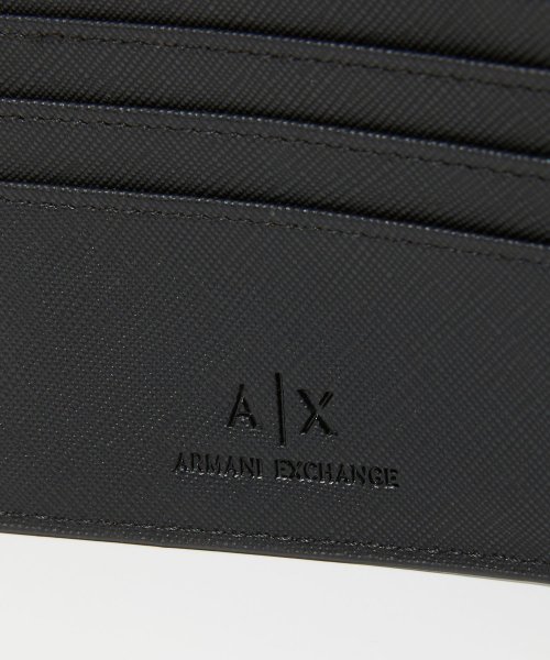 ARMANI EXCHANGE(アルマーニエクスチェンジ)/アルマーニ エクスチェンジ ARMANI EXCHANGE 958098 CC838 二つ折り財布 メンズ 財布 ミニ財布 カードケース プレゼント コンパクト/img06