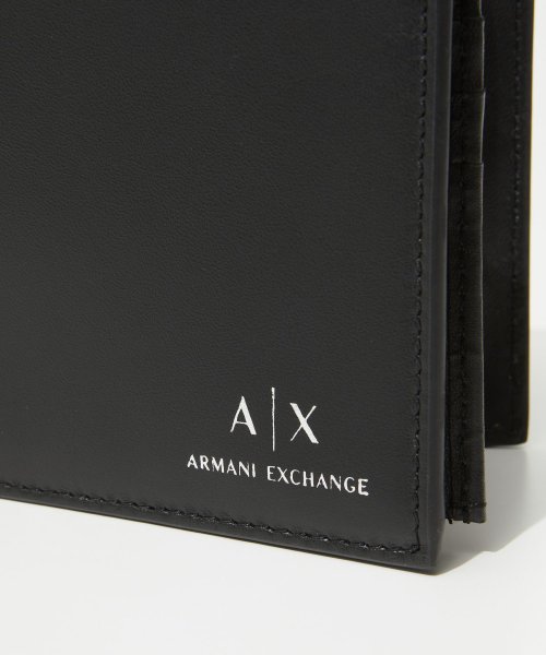 ARMANI EXCHANGE(アルマーニエクスチェンジ)/アルマーニ エクスチェンジ ARMANI EXCHANGE 958433 CC845 二つ折り財布 メンズ 財布 ミニ財布 A/X ロゴ カードケース プレゼン/img05