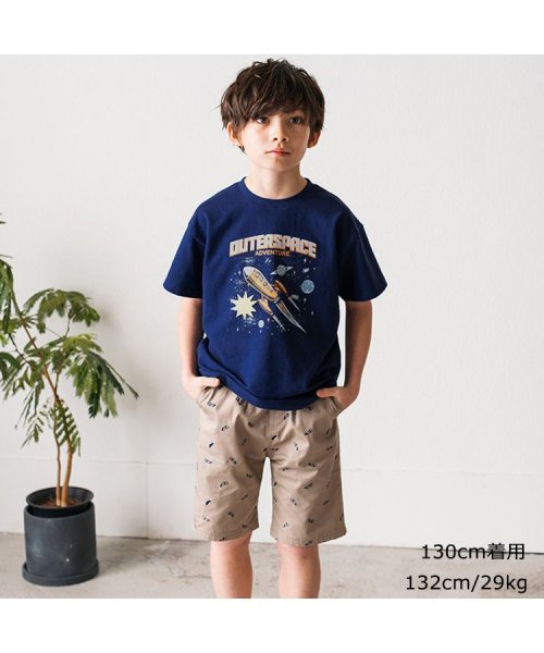 Crescent(クレセント)/【子供服】 crescent (クレセント) アップリケ付きグラフィックプリント半袖Tシャツ 80cm～130cm N32804/img08