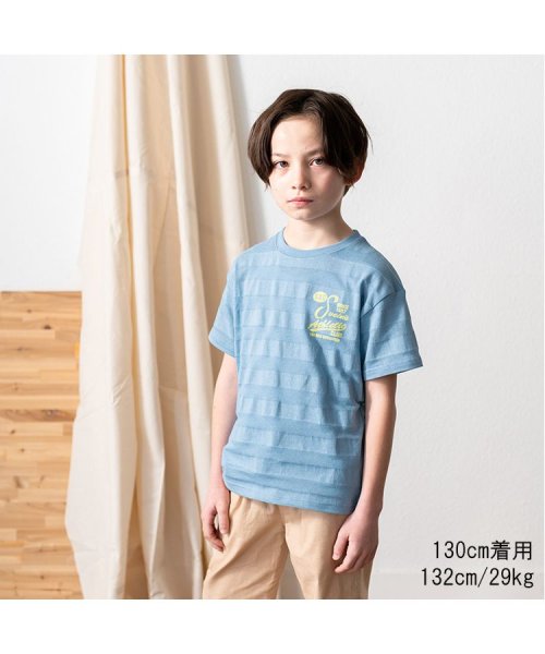 Crescent(クレセント)/【子供服】 crescent (クレセント) シャドーボ－ダーロゴプリント半袖Tシャツ 80cm～130cm N32805/img08