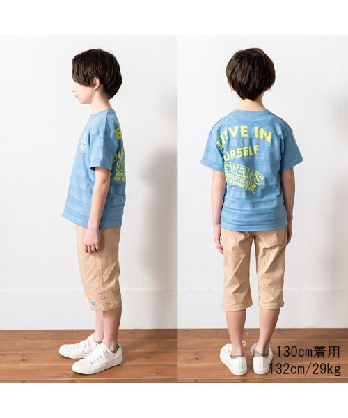 Crescent(クレセント)/【子供服】 crescent (クレセント) シャドーボ－ダーロゴプリント半袖Tシャツ 80cm～130cm N32805/img10