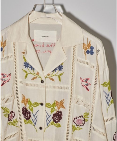 CANAL JEAN(キャナルジーン)/TODAYFUL(トゥデイフル) "Embroidery Patchwork Shirts"エンブロイダリーパッチワークシャツ/12410403/img10