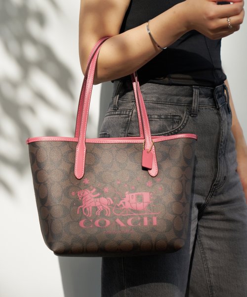 COACH コーチ MINI CITY TOTE  シティ トート バッグ 人気・おすすめ｜使いやすい・旅行におすすめ 品質保証 全国発送 日本国内発送・最短翌日お届け