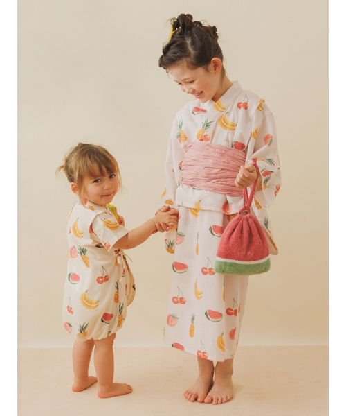 gelato pique Kids＆Baby(gelato pique Kids＆Baby)/【KIDS】スムーズィーフルーツ巾着/img03