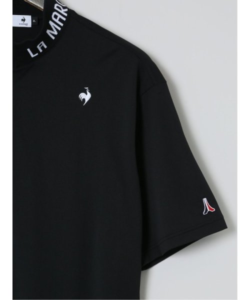 GRAND-BACK(グランバック)/【大きいサイズ】ルコックスポルティフ ゴルフ/le coq sportif GOLF ハーフジップ 半袖ポロシャツ/img02