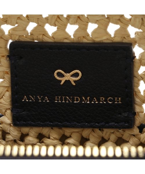 ANYA HINDMARCH(アニヤハインドマーチ)/アニヤハインドマーチ ショルダーバッグ ミニバッグ ベージュ ネイビー レディース ANYA HINDMARCH 5050925190732 NATURALMA/img08