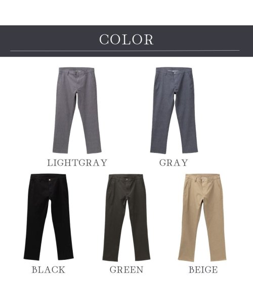  SARARI サラリ NAVY 裏メッシュドビーCOOLストレートパンツ MBM2401