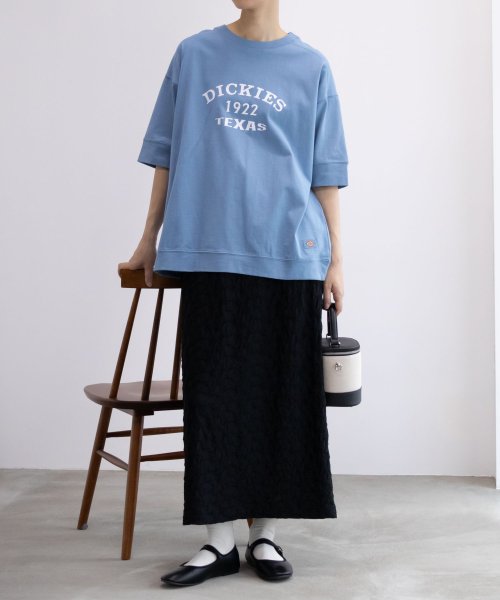 MAC HOUSE(women)(マックハウス（レディース）)/Dickies ディッキーズ 切替えルーズシルエットTシャツ 4282－9933/img04