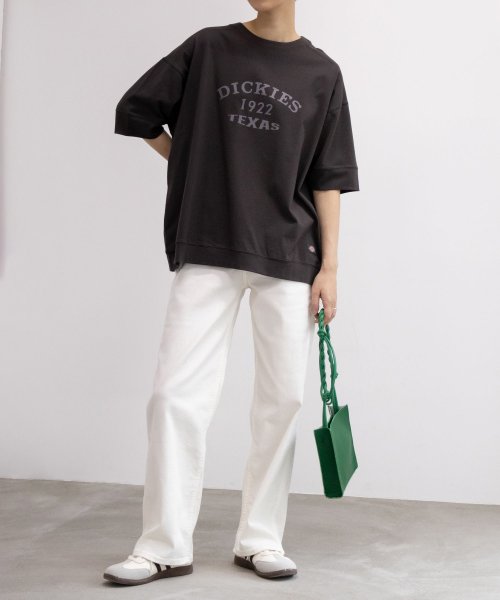 MAC HOUSE(women)(マックハウス（レディース）)/Dickies ディッキーズ 切替えルーズシルエットTシャツ 4282－9933/img06