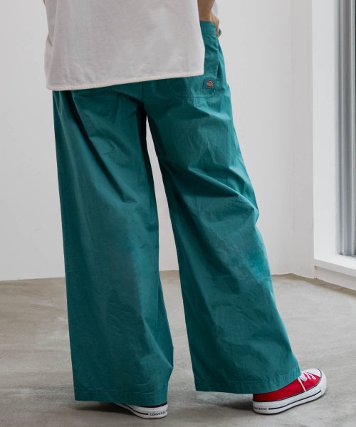 MAC HOUSE(women)(マックハウス（レディース）)/Dickies ディッキーズ コットンダンプワイドパンツ 4287－1412/img10