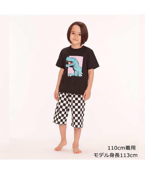 Kids Foret(キッズフォーレ)/【子供服】 Kids Foret (キッズフォーレ) 恐竜半袖パジャマ・ルームウェア 90cm～140cm B33700/img11