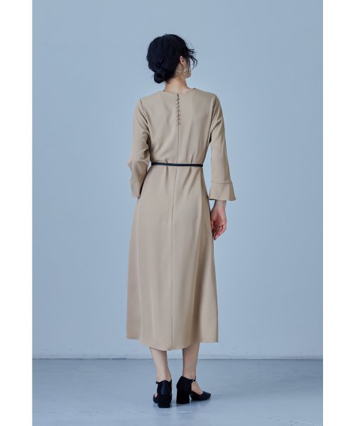 niana ニアナ フレアスリーブAラインワンピース&サイドオープンロングジレ セレモニースーツ レディース 2点 セットアップ レース パイピング 七分袖 シ ルイルエブティック/ノーカラーウエストタックペプラムパンツスーツ3点セット「SU1082」 E1945296868(14850円)