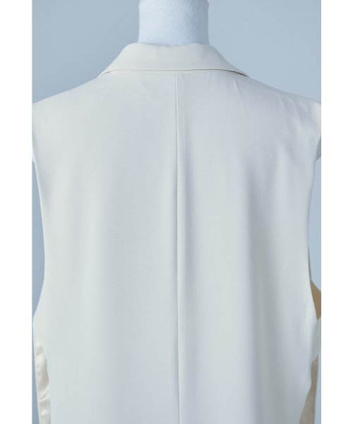 niana ニアナ フレアスリーブAラインワンピース&サイドオープンロングジレ セレモニースーツ レディース 2点 セットアップ レース パイピング 七分袖 シ ルイルエブティック/ノーカラーウエストタックペプラムパンツスーツ3点セット「SU1082」 E1945296868(14850円)