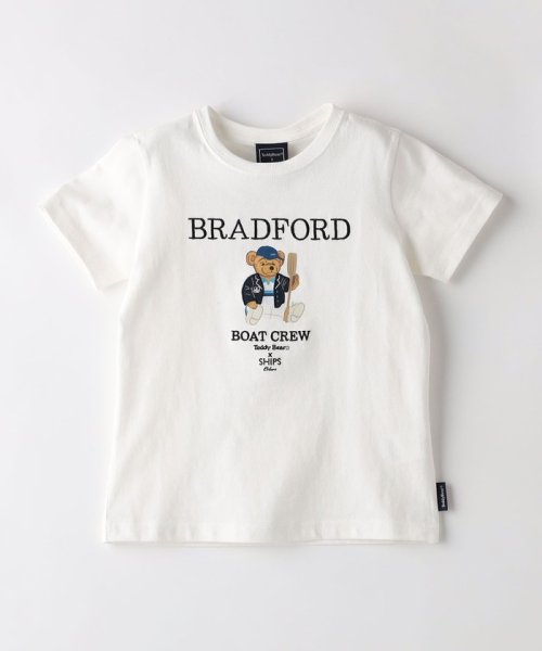 SHIPS Colors  KIDS(シップスカラーズ　キッズ)/《一部予約》SHIPS Colors:TeddyBear(R) プリント&ステッチ TEE(80~150cm)◆/img01