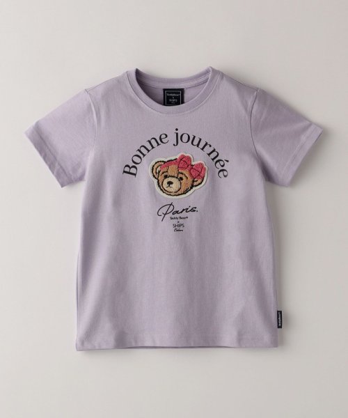 SHIPS Colors  KIDS(シップスカラーズ　キッズ)/《一部予約》SHIPS Colors:TeddyBear(R) プリント&ステッチ TEE(80~150cm)◆/img05