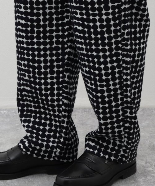 EDIFICE(エディフィス)/TATAMAS(タタマス) Dot jacquard pants/img09