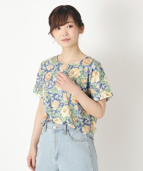  LAURA ASHLEY(ローラアシュレイ)/【GIFTおすすめ】ワイルド ローズ柄Tシャツ/img05