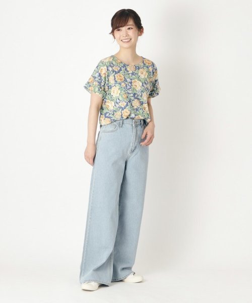  LAURA ASHLEY(ローラアシュレイ)/【GIFTおすすめ】ワイルド ローズ柄Tシャツ/img07